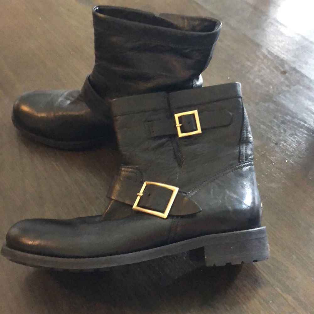 Jimmy Choo combat boot